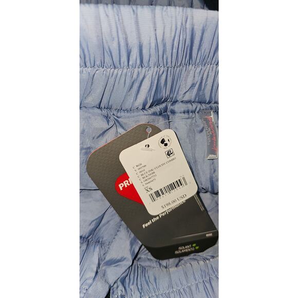 NWT FREE PEOPLE Quilt To Last Pants $198 X-SMALL Blue Relaxed High-Rise - Picture 5 of 5